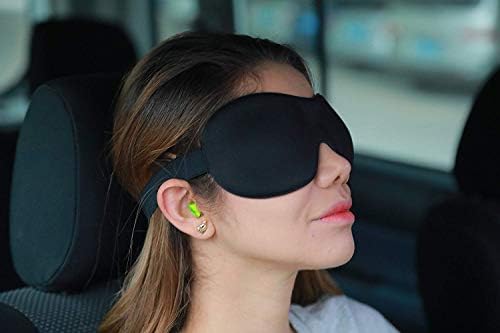 Sleep Mask Invisible Alar Deep Orbit 3D Eye Mask Ultra Lightweight & Comfortable Sleeping Mask for Travel, Nap Shift Works 3 Pack - Image 4