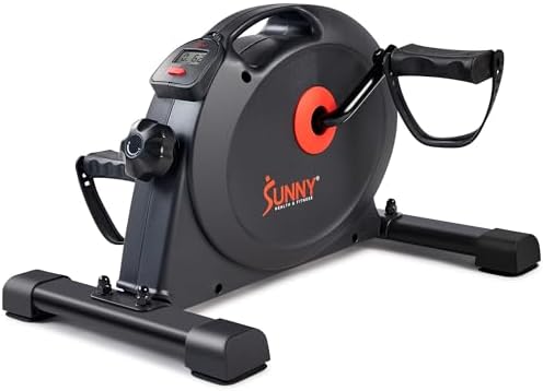 Sunny Health & Fitness Smart Mini Cycle, Under Desk Pedal Arm/Leg Exerciser by SunnyHealthFitness
