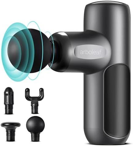 arboleaf Mini Massage Gun, Deep Tissue Percussion Massager Back Pain Relief by arboleaf