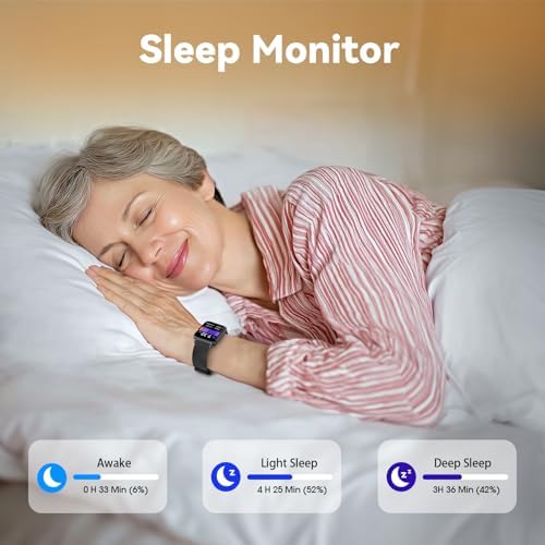 Smart Watch, Fitness Tracker with Heart Rate, Blood Oxygen, Sleep Tracker - Image 4