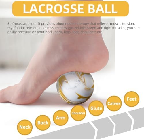 Massage Ball, Lacrosse Ball for Trigger Point Therapy - Image 2