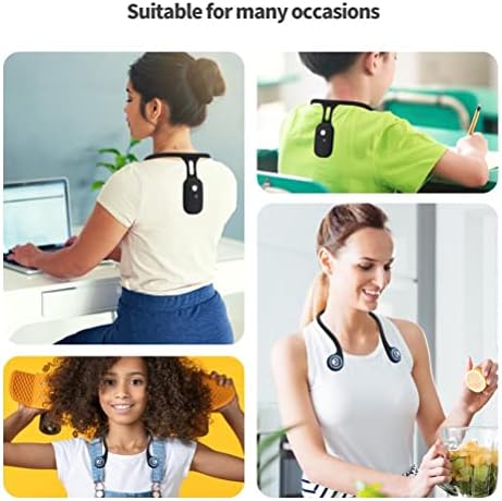 Intelligent Posture Corrector and Trainer for Back, Neck, Hanging Necks Trainer Rechargeable Silicone Automatic Induction Smart Posture Corrector for Women Men,Necks Back Brace - Image 3