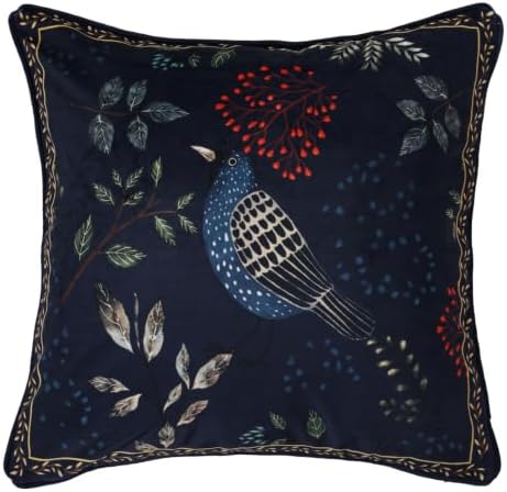 patdrea Designer French Velvet Throw Pillow Cover,18"x18"-Doodle A by patdrea