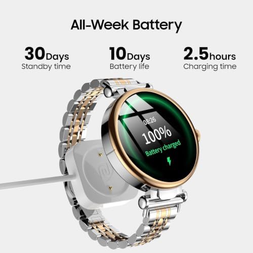 TOZO S8 AMOLED Smart Watch for Women Men, Fitness Tracker with Bluetooth Calling & Notifications, 3ATM Waterproof, Sleep & Stress Tracking, 100+ Sports Modes, 200+ Watch Faces, for Android iOS - Image 7