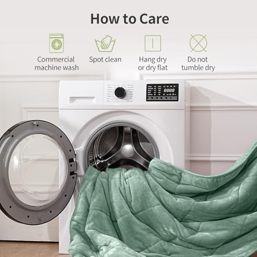 Uttermara Weighted Blankets for Adults Queen Size, 15lbs 60x80 inches - Image 7