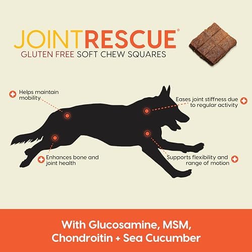 ARK NATURALS Sea Mobility Joint Rescue Chews, Chicken, Increase Flexibility, Mobility and Joint Comfort, Vet Recommended for All Dog Breeds, 500 mg Glucosamine, 9 oz. Bag - Image 3