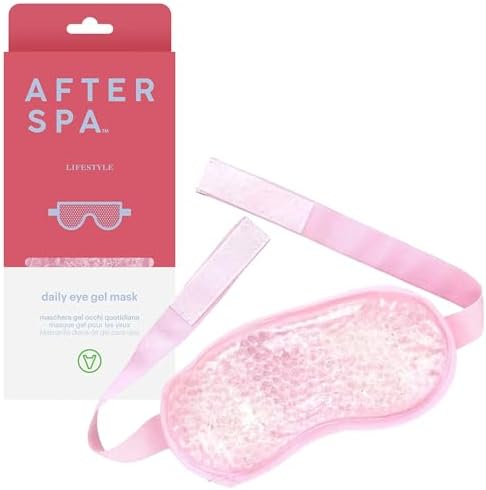 Eye Gel Mask by Afterspa, Preppy Skincare, Spa Self Care Gifts for Women, Facial Skin Care Products, Vegan and Cruelty Free by Afterspa