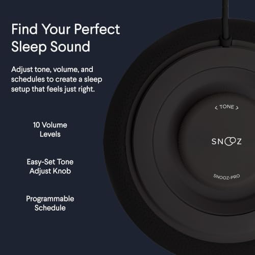 SNOOZ Pro Smart White Noise Sound Machine, Real Fan Inside for Sleeping - Image 5