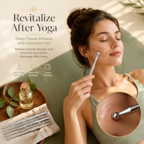 5PCS Stainless Steel Acupressure Tool Set,Trigger Point Massage Tools - Image 6