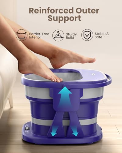 Puboo Electric Foot Bath Massager with Remote, 16 Motorized Massage Balls - Image 6