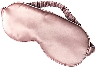 LULUSILK 100% Mulberry Silk Sleep Eye Mask for Sleeping Women and Men, Pink by LULUSILK