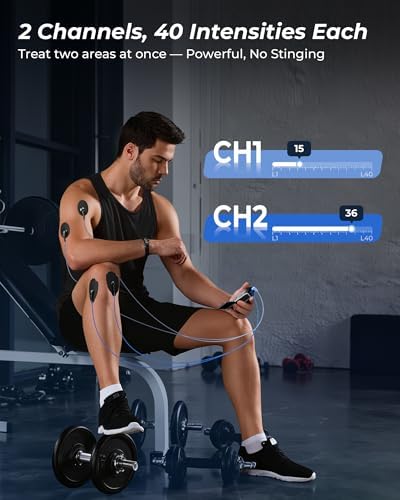 KingPavonini TENS Unit Muscle Stimulator, Rate DIY 1-199Hz, Model B2501 - Image 4