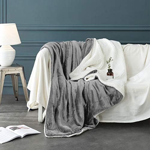 LBRO2M Sherpa Fleece Bed Blanket Super Soft Plush Warm Throw King 90"X104" - Image 3