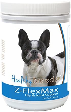 Healthy Breeds French Bulldog Z-Flex Max Dog Hip and Joint Support 180 Count by HealthyBreeds
