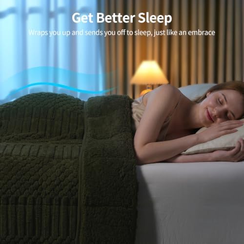 Uttermara Weighted Blankets for Adults Queen Size, 15lbs 60x80 inches - Image 3
