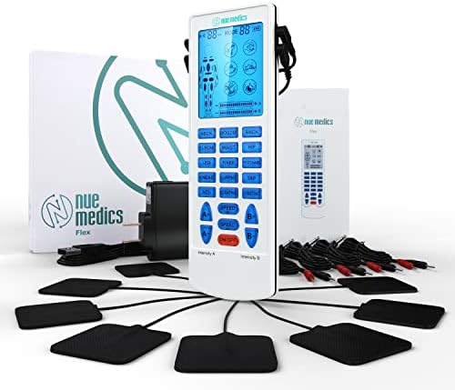 Tens Unit Muscle Stimulator Rechargeable Device for Shoulder Neck Back Pain Relief Pulse Massager Pain Relief by NueMedics