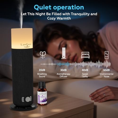LANTIXIN Waterless Essential Oil Diffuser, Smart App, 900 Sq Ft Coverage - Image 5