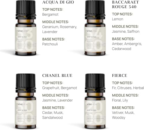 VINEVIDA Masculine Diffuser Oil Collection [Set of 8] - Scented Oil | Aromatherapy Diffuser Oils | Made in USA - Image 4