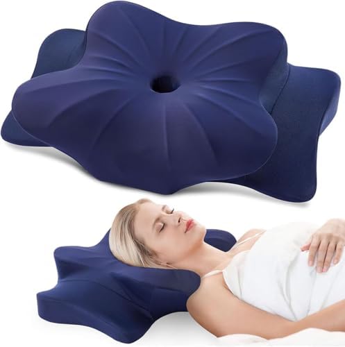 DONAMA Cervical Pillow for Neck Pain, Ergonomic Memory Foam Contour Pillow by DONAMA