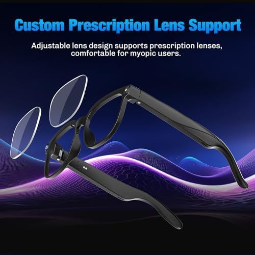 AI Smart Glasses with Camera, 4K Video, Real-Time Translation, AI Assistant - Image 6