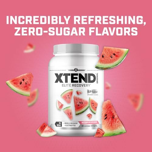 Xtend Original BCAA Powder, Zero Sugar, Watermelon Explosion, 90 Serv - Image 5