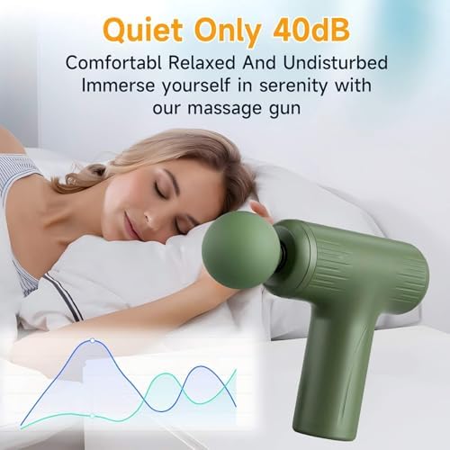 Massage Gun with Heat, Powerful Warming Massage, Home & Travel - Image 3