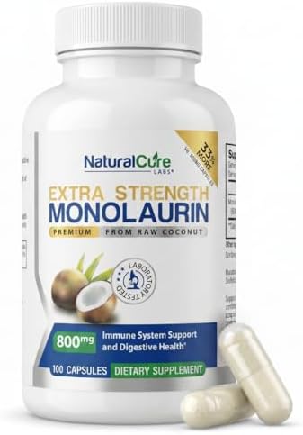 NCL Recovery Set – Immune Support, L-Lysine 600mg & Monolaurin 800mg Bundle - Image 4