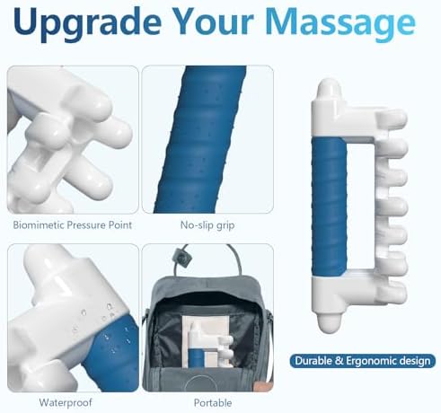 Fascia Massage Tool Blaster for Cellulite,Handheld Myofascial Release Tool for Deep Tissue Massage,Trigger Point Massage Tool for Manual Massage of Neck & Back - Image 4