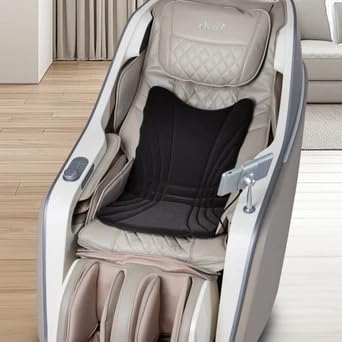 Osaki Back Pad & Seat Cushion for Massage Chair | Foam Cushion | Nylon Fabric | One Size Fits All (Taupe) - Image 2