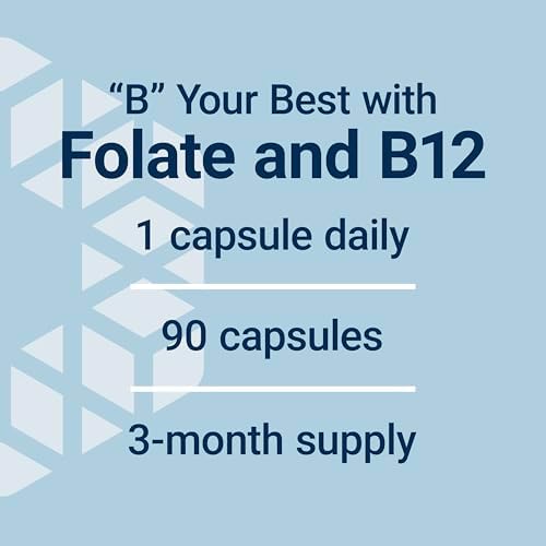 Life Extension BioActive Folate & Vitamin B12, Promotes Heart, Brain & GI Tract Health, Non-GMO, Gluten-Free, Vegetarian, 90 Capsules - Image 5