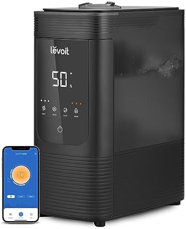 Levoit 6L Smart Warm and Cool Mist Humidifiers for Home Bedroom, 60H by Unknown