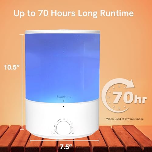 BlueHills 4000 ML Premium XL Essential Oil Diffuser 4L Humidifier White - Image 4
