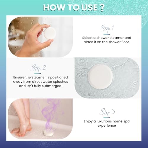 BodyRefresh Shower Steamers Aromatherapy 8 Pack, Shower Bombs with Essentials Oil for Stress Relief, Relaxation, Self Care Home Spa Gifts for Women Men - Image 6
