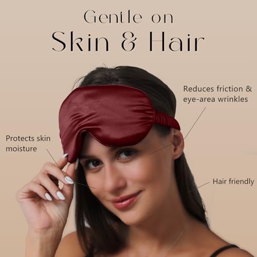 ZIMASILK Adjustable 3D 22 Momme 100% Mulberry Silk Sleep Mask - Image 3
