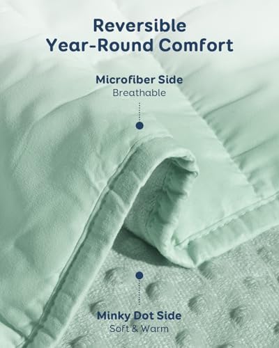 Kivik 15lbs Weighted Blanket for Adults, 60"x80" Queen Size Heavy Blankets - Image 3