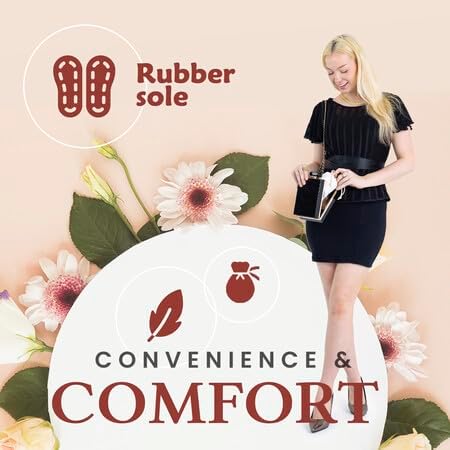 Velvet Foldable Flats for Women, Portable Ballet Shoes for Travel & Events - Image 4
