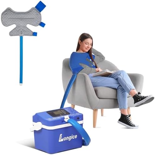Longice 3.0 Cold Therapy Unit for Shoulder, Blue by Longice