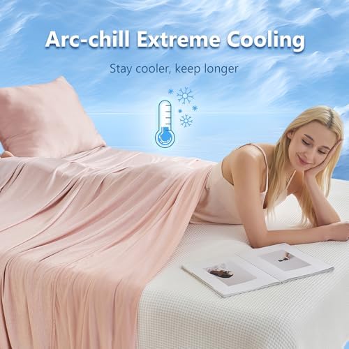 CHOSHOME Cooling Blanket for Hot Sleepers - Summer Blanket Thin Soft Lightweight Breathable Double Side Enhanced Cooling for Hot Flashes, Night Sweats, Bed, Couch (Pink, 90 x 108 inches) - Image 6