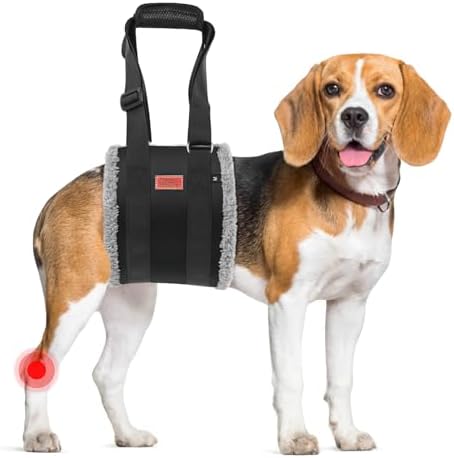 Adjustable Dog Sling for Medium Dogs Soft Post-ACL Surgery Mobility Aid by PICKFORLIFE
