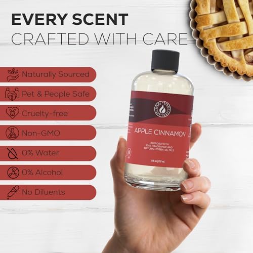 Aroma Country Apple Cinnamon Luxury Diffuser Oil Refill (8.5 Fl Oz) - Image 4