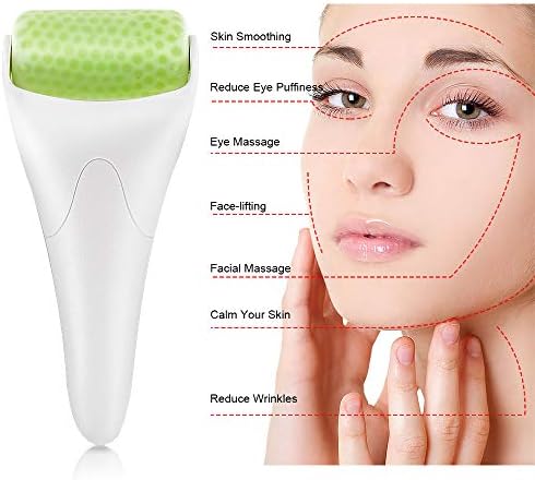 Ice Roller for Face & Eye Puffiness Migraine Relief, Ice Face Rollers for Women Facial Massager, Minor Injury, Headaches Relief, Anti Wrinkle Skin Care Product - Image 3