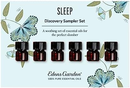 Edens Garden Sleep Essential Oil Discovery Sampler 6 Set – 100% Pure by EdensGarden
