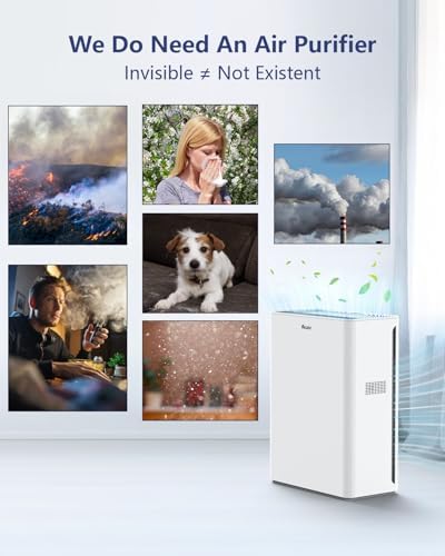 VEWIOR Air Purifiers For Home Large Room H13 HEPA Up to 2200 ft² - Image 3
