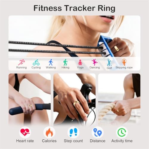 Smart Ring for Women Men, Sleep Activity Health Tracking Ring - Image 5