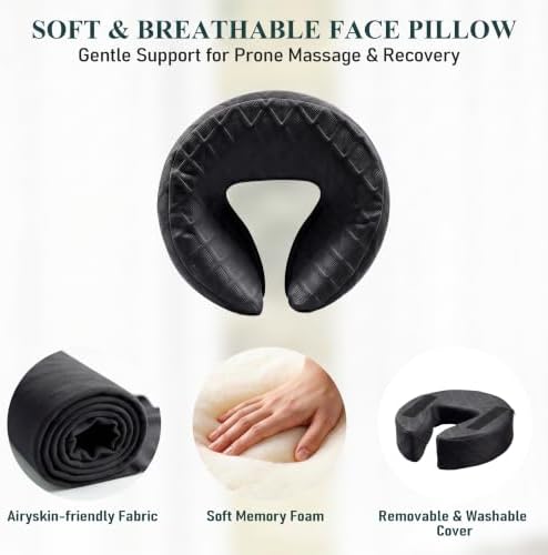 Massage Headrest for Bed, Face Down Massage Pillow & Face Cradle - Image 7