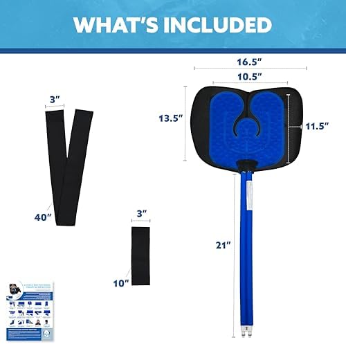 Polar Active Ice® Targeted Coverage Shoulder Therapy pad 10.5” x 11.5” with Compression wrap and Belts. Use only with The Polar Active Ice #AIS Therapy System. - Image 2