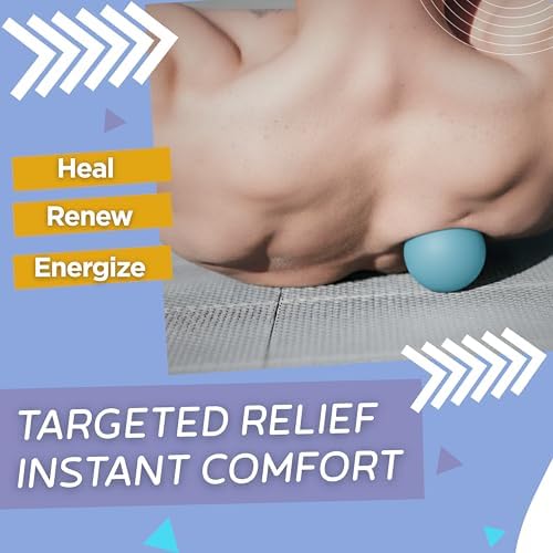 Acupoint Physical Massage Therapy Ball Set - Ideal for Yoga, Deep Tissue Massage, Trigger Point Therapy and Myofascial Release Physical Therapy Equipment - Image 2