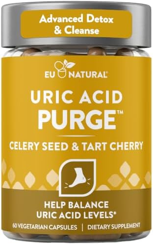 Eu Natural Purge Uric Acid Flush with Tart Cherry & Celery Seed, 60 Caps by EuNatural