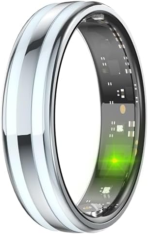 Yihou Smart Ring for Men Women, Health & Fitness Tracker, Ultra-Thin 6.3mm by Yihou