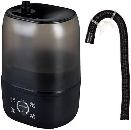 REPTI ZOO 4L Reptile Fogger Mister Tank, Terrariums Digital Tank Timing Humidifier Smart Touch Screen Adjustable Fogger for Reptiles Amphibians Herps by REPTIZOO